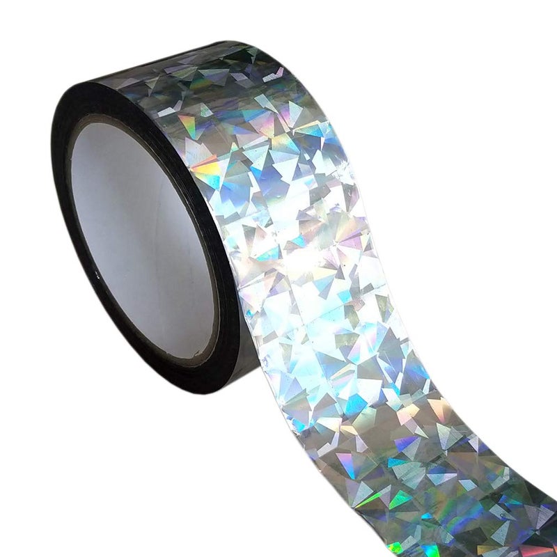 EACILLES Holographic Reflective Bird Ribbon, 2in by 330ft - Image 1